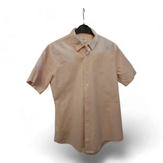 PETER WERTH N.1 - Kurzarm Hemd, Gr. L.,  rosa