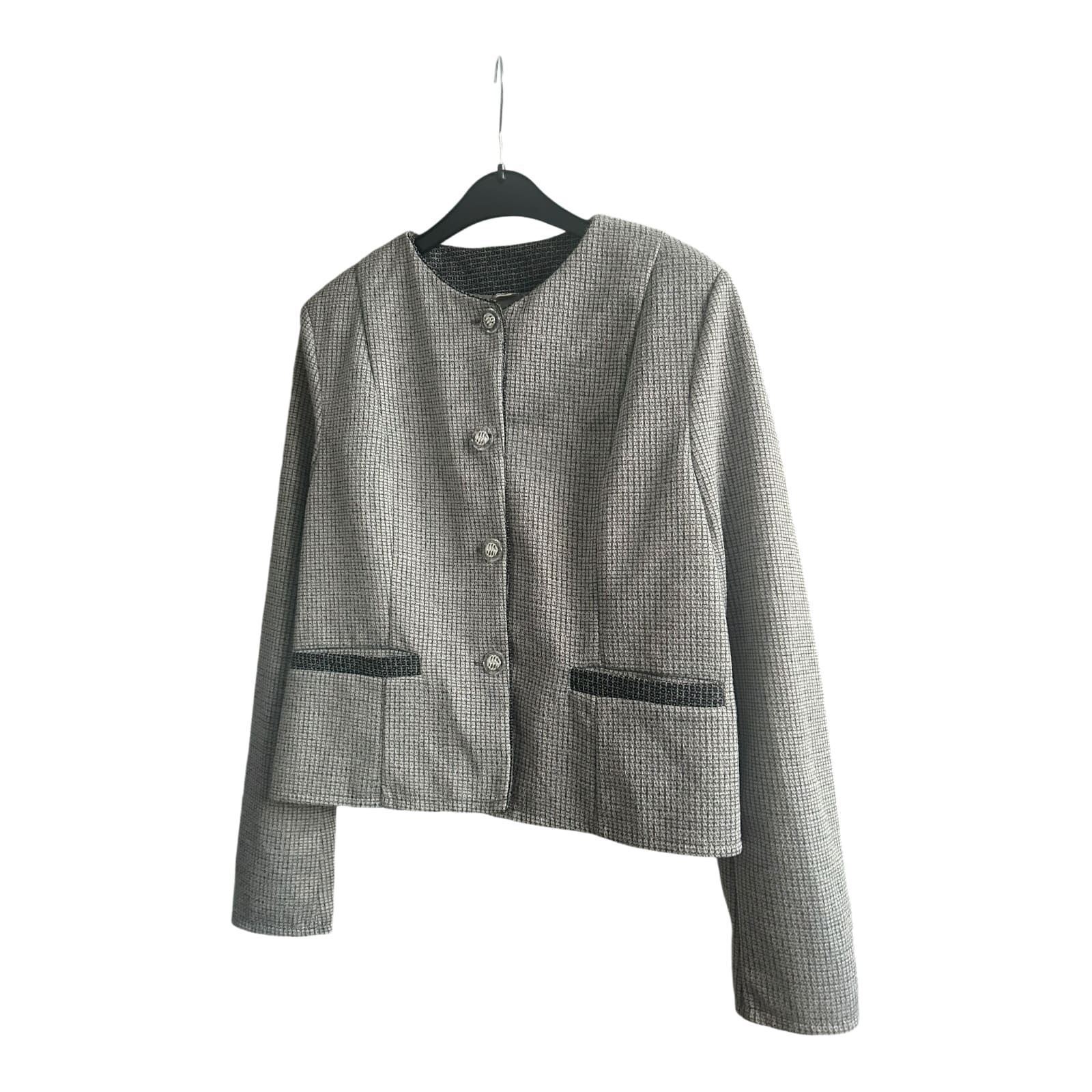 Pure Panda Damenblazer schwarz-weiß Sommer Größe S