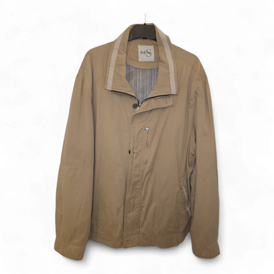 BARISAL - Micro Seta, Übergangs-Jacke, beige