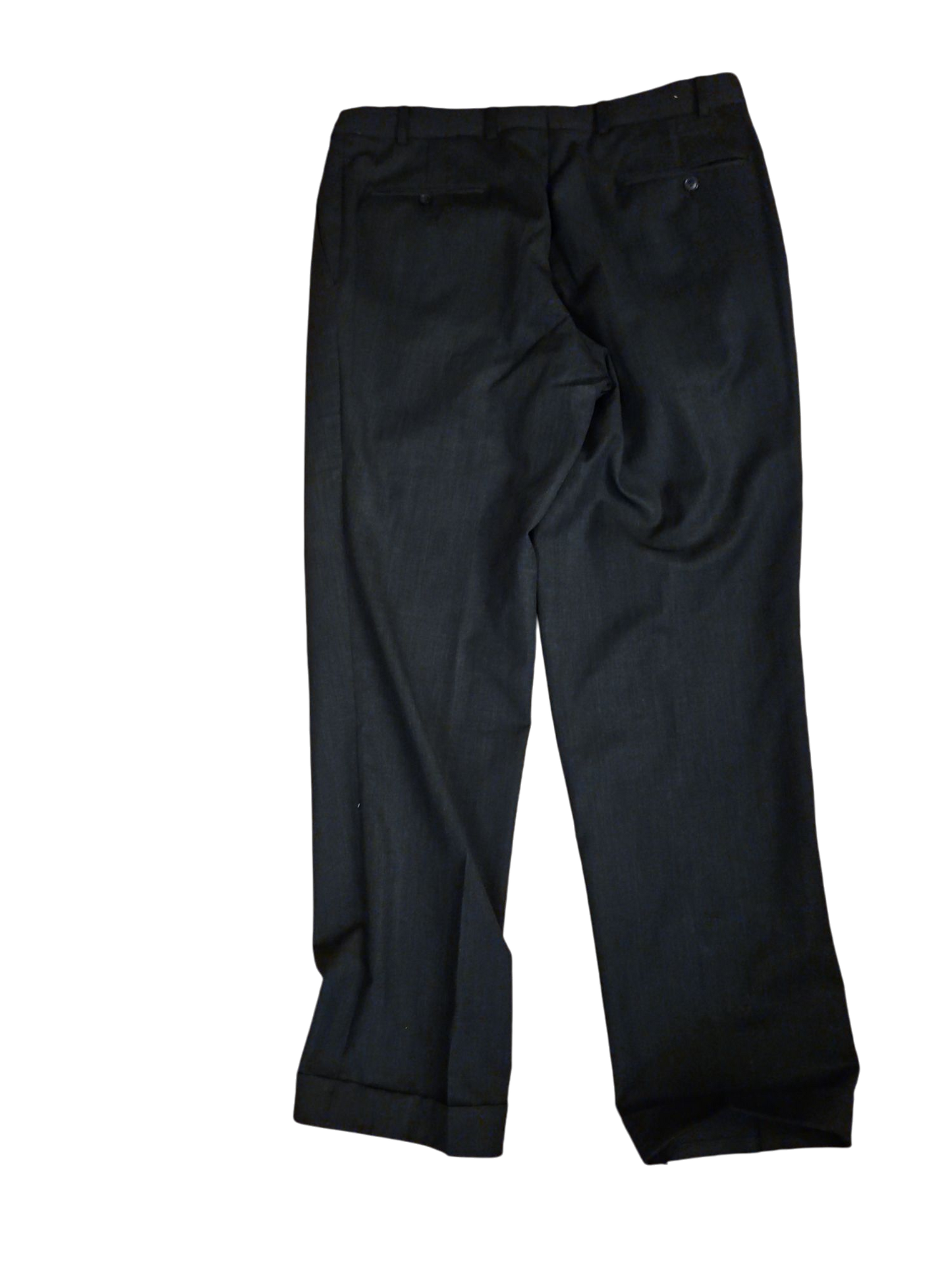 Strauss Stoffhose Herren Schwarz Größe 52 Pflegeleicht Robust