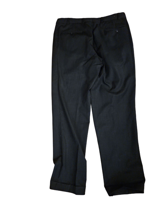 Strauss Stoffhose Herren Schwarz Größe 52 Pflegeleicht Robust