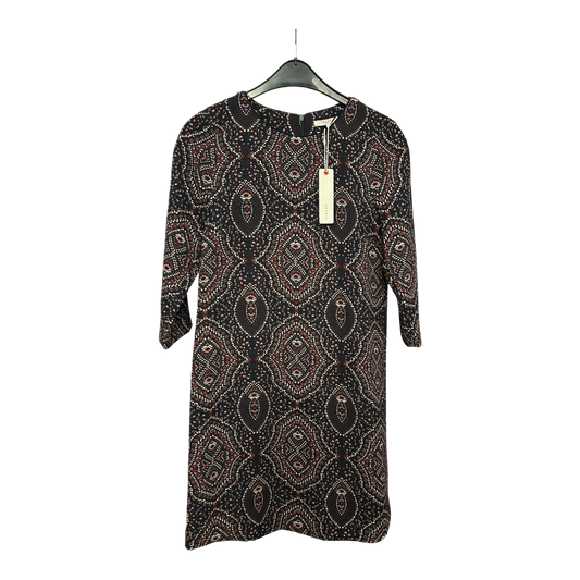 Esprit Kleid Damen Dress Damenkleid Gr. 38 Schwarz Muster Neu Etikett Elegant