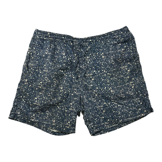 Topman Shorts blau gemustert Größe M
