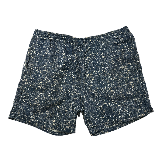 Topman Shorts blau gemustert Größe M