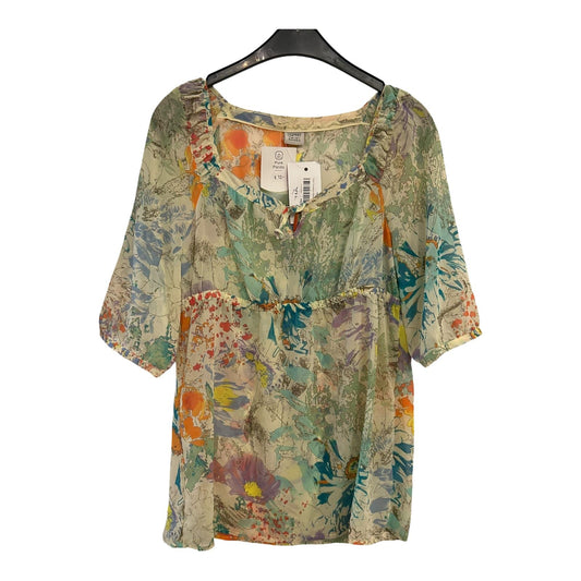 ESPRIT Bluse neu transparent bunt Größe 40