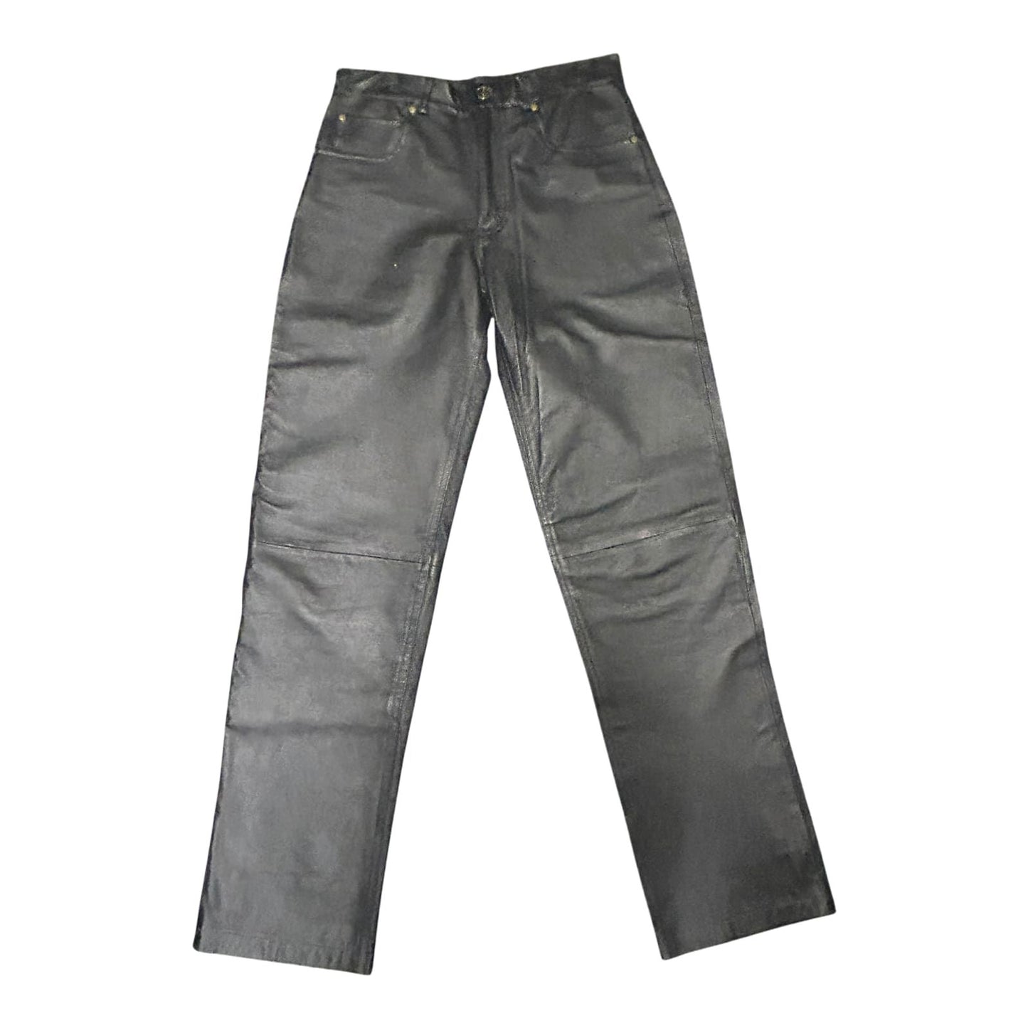 John F. Gee Lederhose schwarz Größe S-M