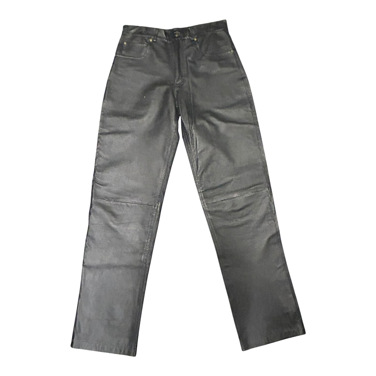 John F. Gee Lederhose schwarz Größe S-M