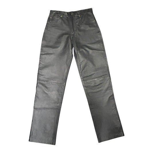 John F. Gee Lederhose schwarz Größe S-M