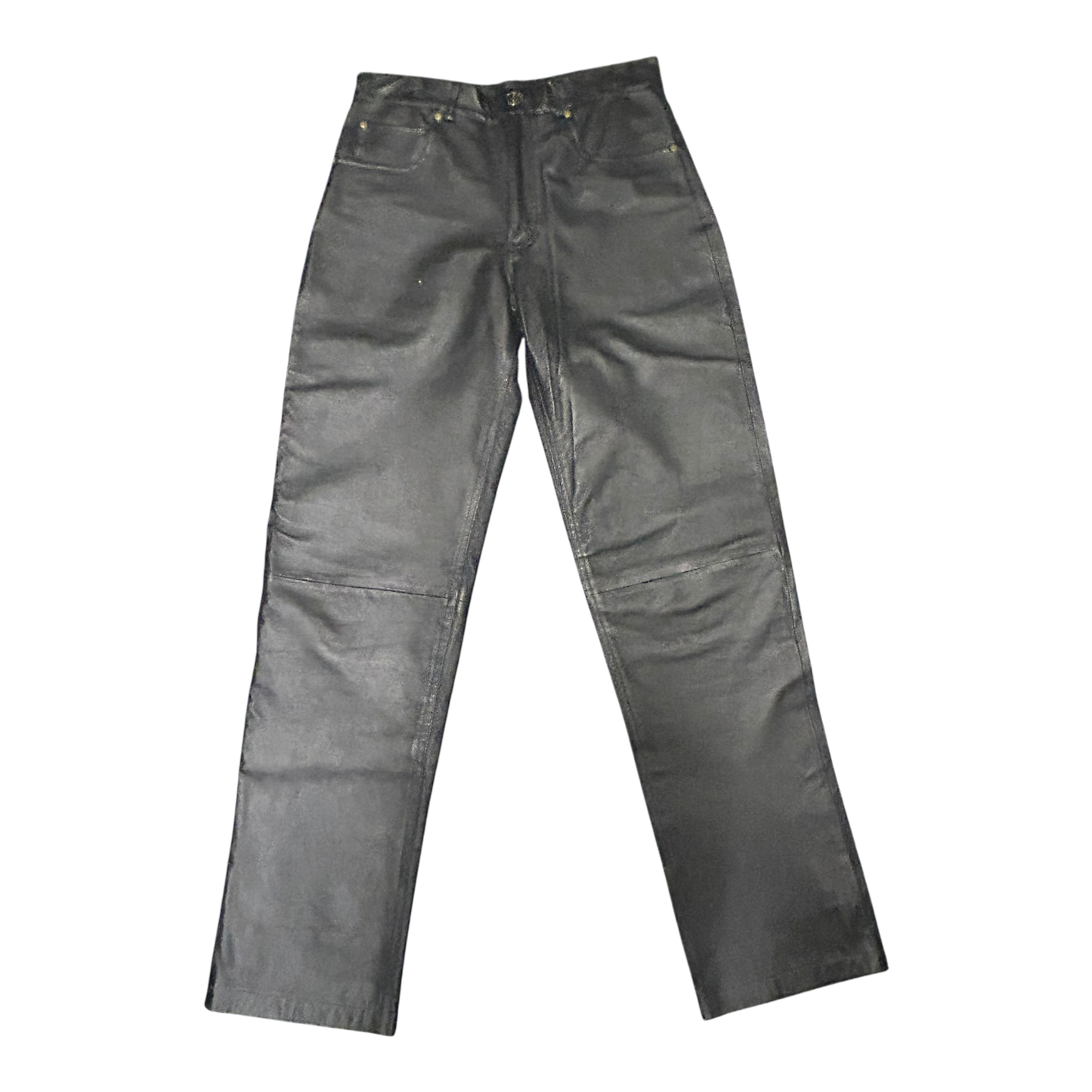 John F. Gee Lederhose schwarz Größe S-M