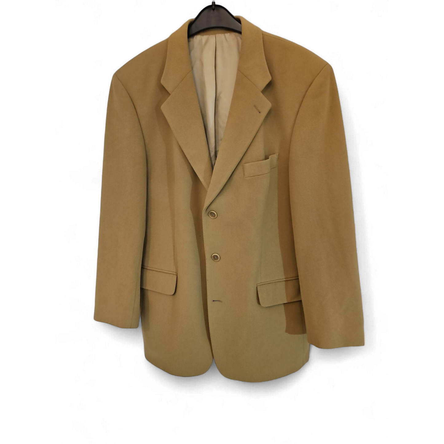 Boss Jacke Gr 52 Herren Sakko Wolle Cashmere Edler Stoff Elegant Business