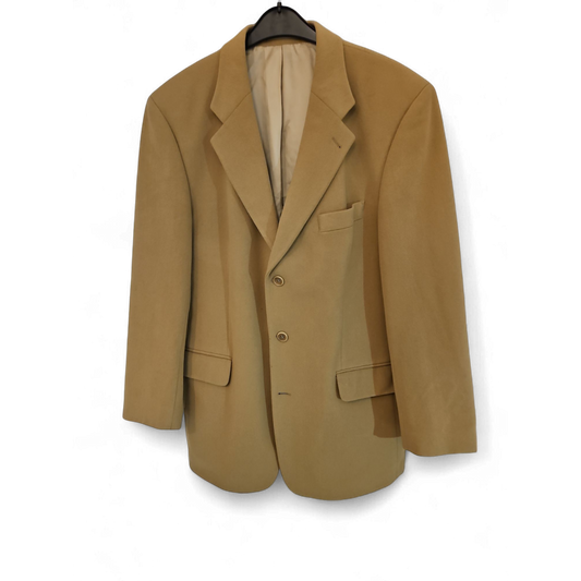 Boss Jacke Gr 52 Herren Sakko Wolle Cashmere Edler Stoff Elegant Business