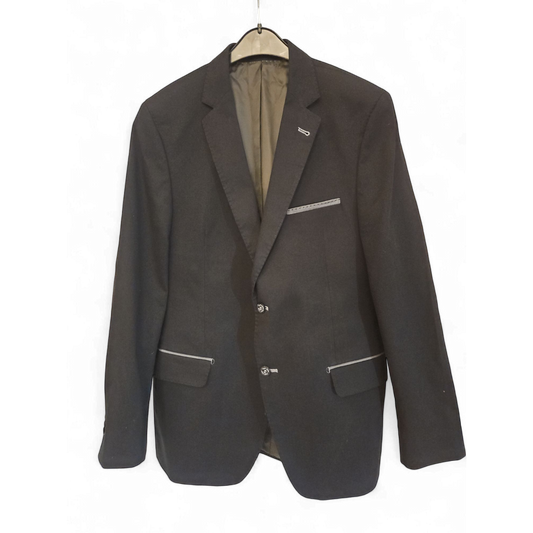 Camp David Sakko Gr 52 Herren Jacke Baumwolle Casual Modern Businesslook