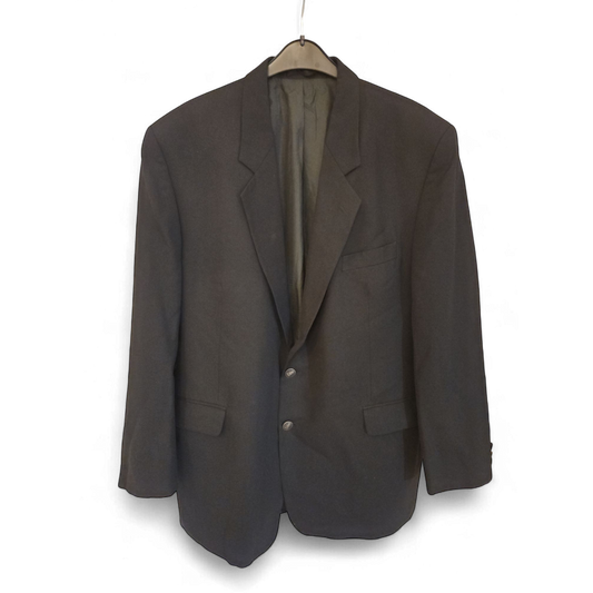 YORN Sakko Gr 52 Herren Sakko Schwarz Klassisch Elegant Anzugjacke Business