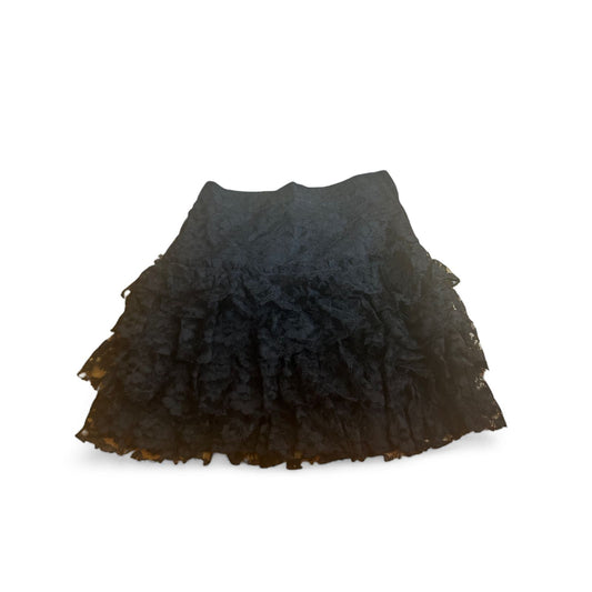 Pure Panda Minirock schwarz mit Spitze Gr. 32