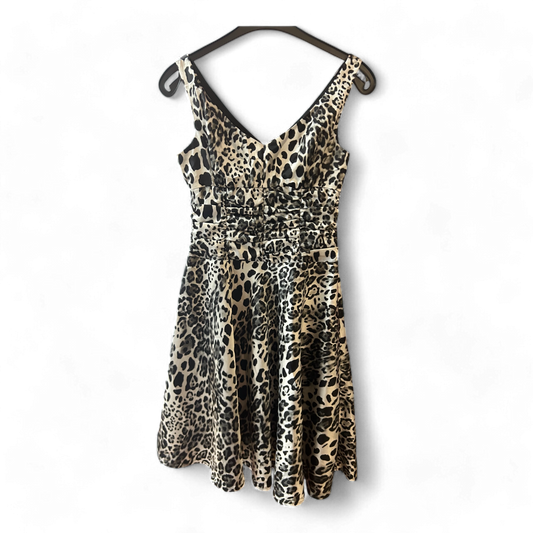 Janina Kleid Damen Dress Damenkleid Gr. 46 Dunkelblau Blumen Viskose Boho Sommer