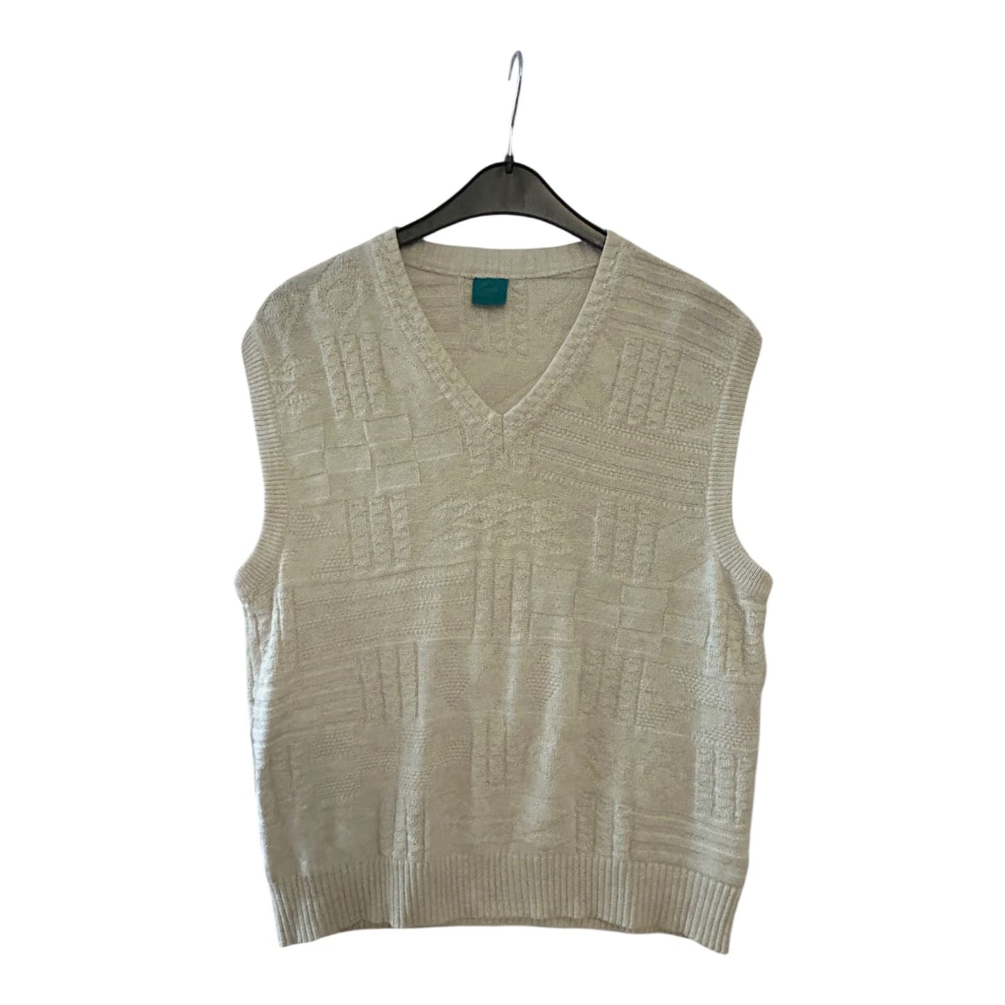 C&A Vintage Herren Strickweste beige Größe M