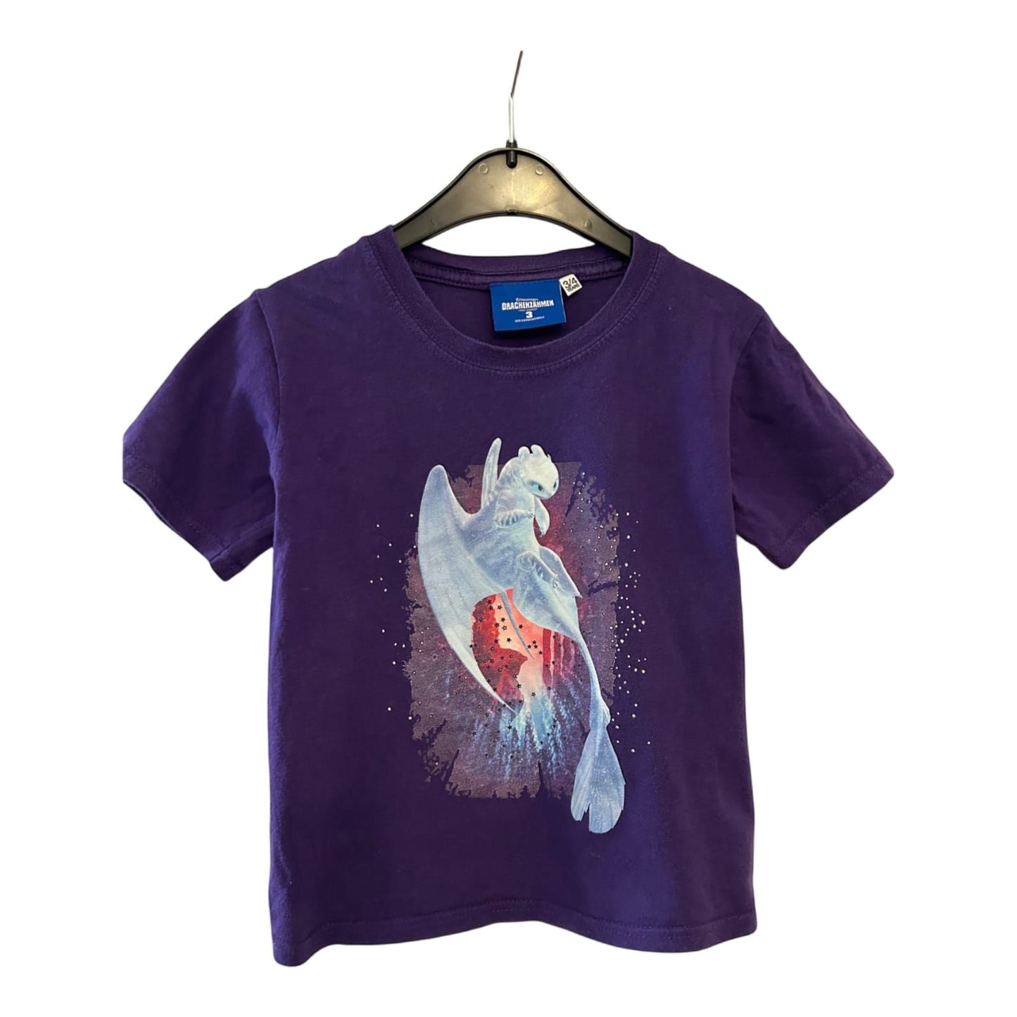 Dreamworks T-Shirt Drachenzähmen 3 violett  Gr. 104