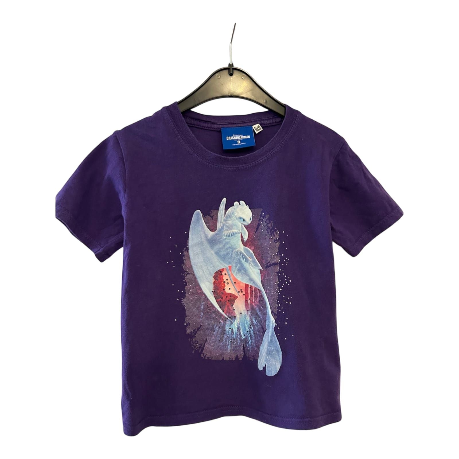 Dreamworks T-Shirt Drachenzähmen 3 violett  Gr. 104