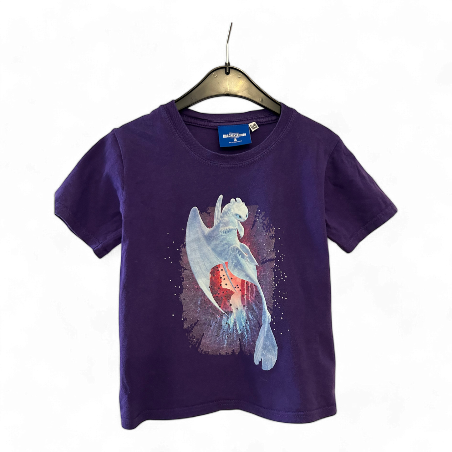 Dreamworks T-Shirt Drachenzähmen 3 violett  Gr. 104