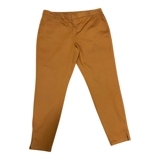 Yessica Damenhose goldbraun schöner Schnitt Größe 44 - NEU