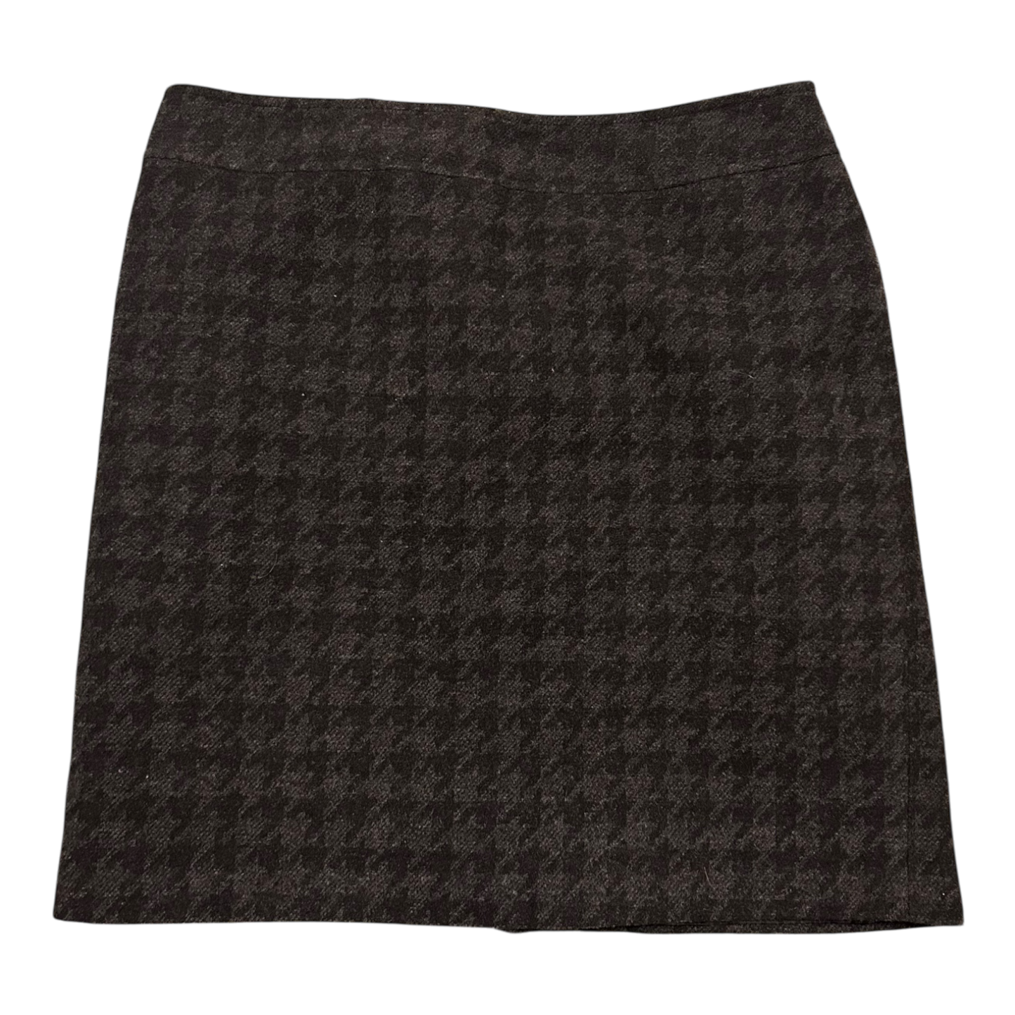 Bonita Damen Rock Gr 46 Grau Schwarz Wollmischung Karomuster Klassisch Midi