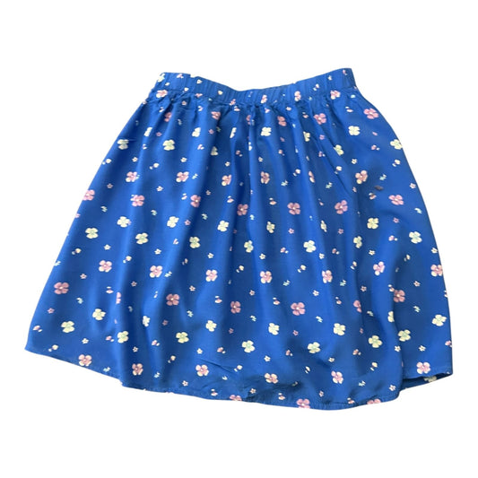 Abercrombie & Fitch Minirock blau mit Blumen Größe S