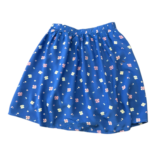 Abercrombie & Fitch Minirock blau mit Blumen Größe S