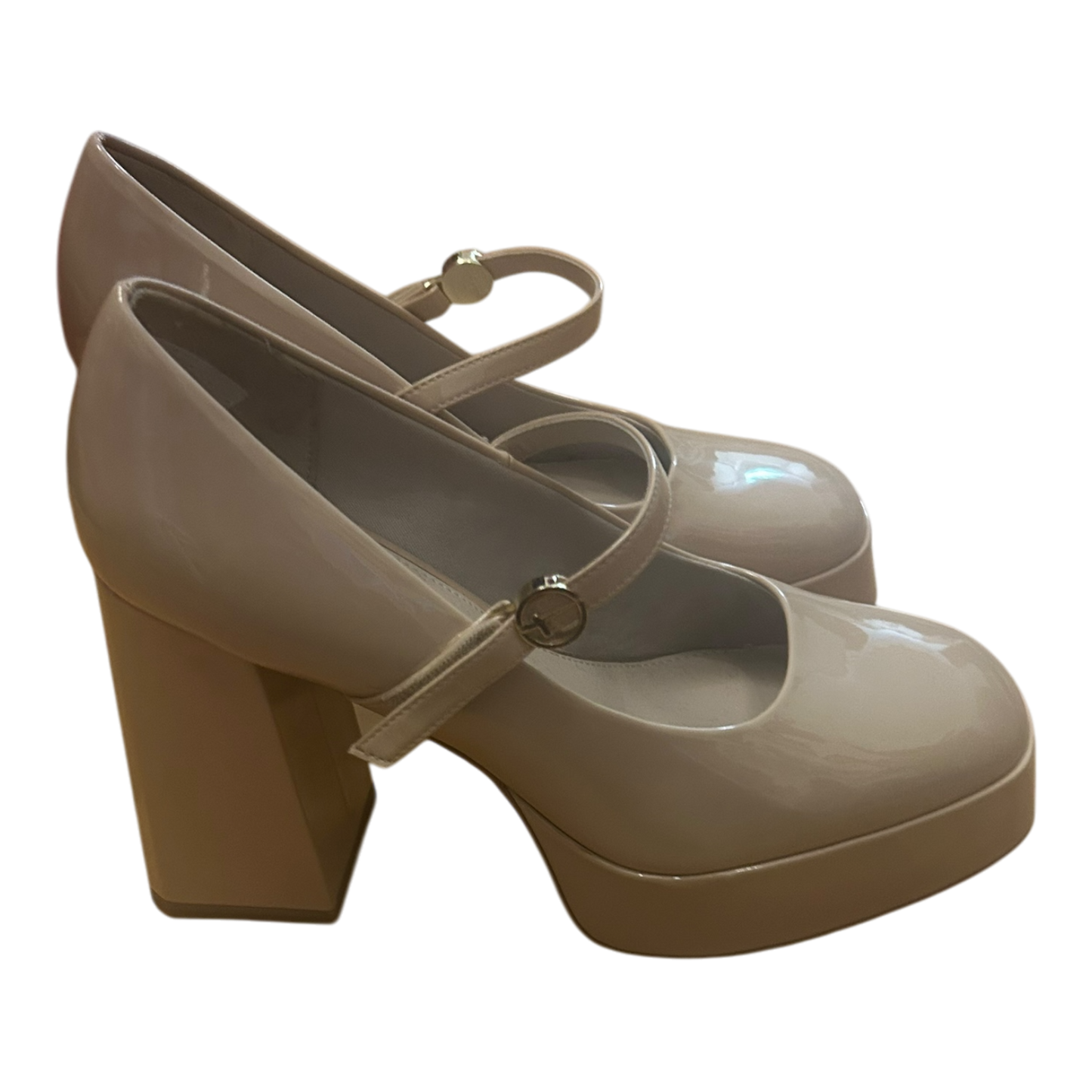 Tamaris TOUCH-IT Pumps – Creme Lack, Größe 39 NEU!