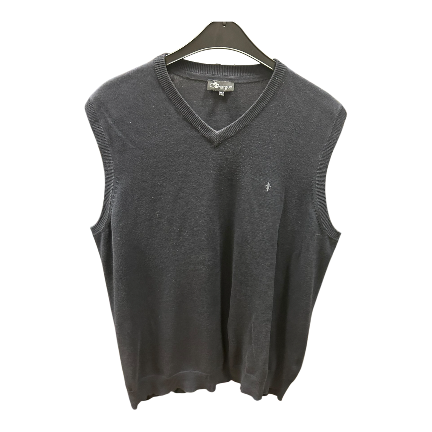 Camargue Herren Strickweste dunkelblau Größe XL/56