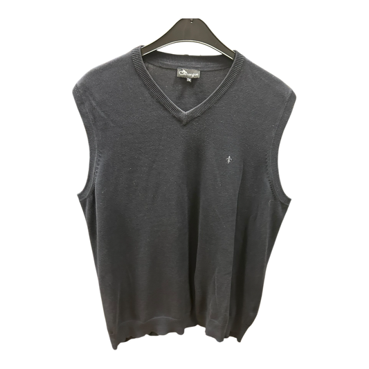 Camargue Herren Strickweste dunkelblau Größe XL/56