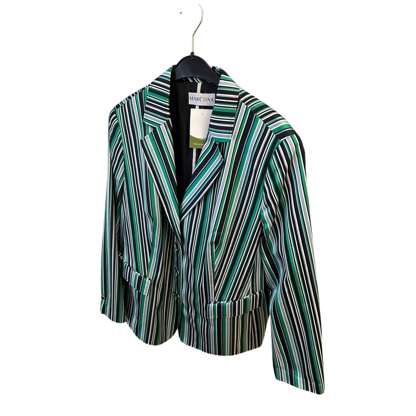 MARCONA Blazer, Damenmode, Größe 48, grün türkis