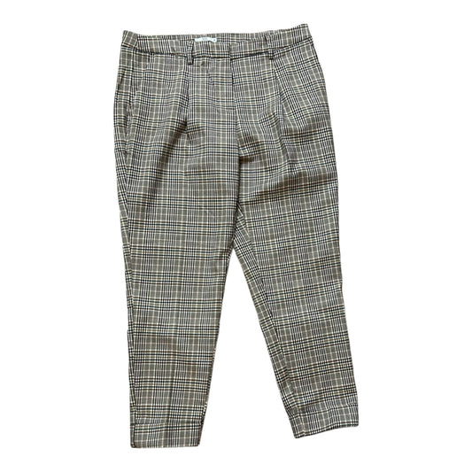 Esprit karierte Dreiviertelhose braun -  Größe 40