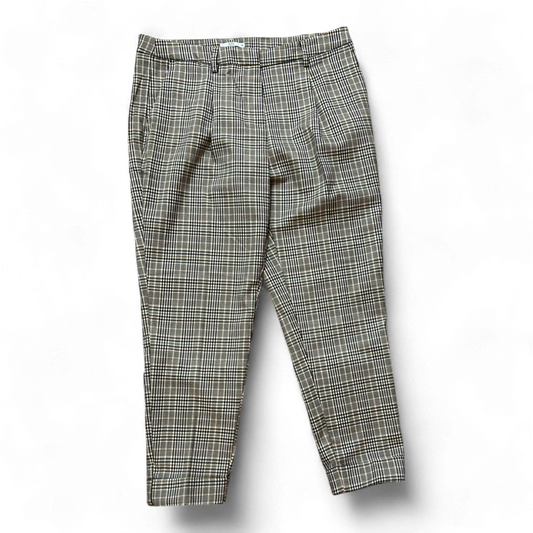 Esprit karierte Dreiviertelhose braun -  Größe 40