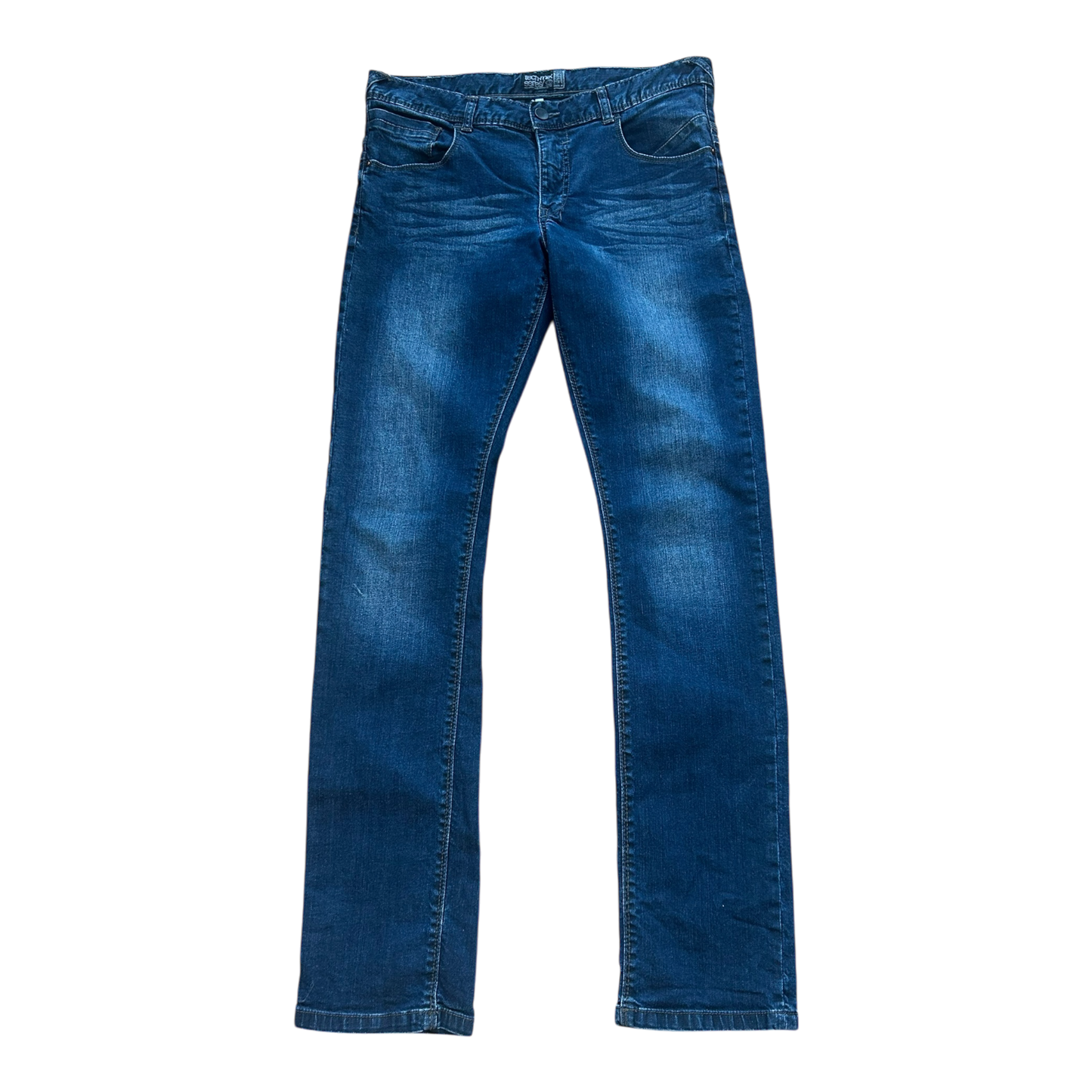 C&A Herren Jeans Blau Größe 176 Klassisch Lässig