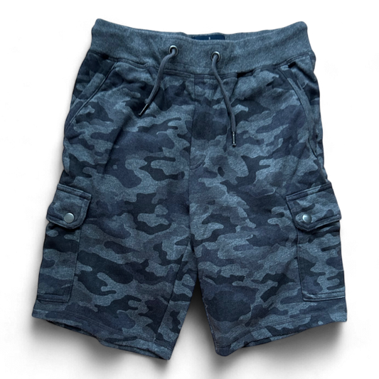 C&A Shorts Camouflage Grau Größe S