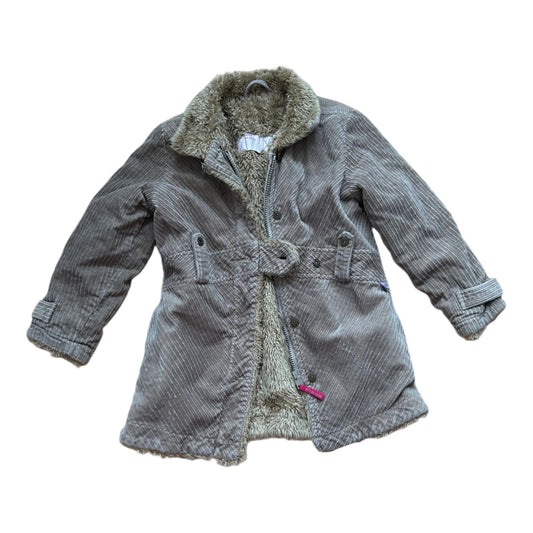 MEXX Teddy Jacke Winter Girls braun, Größe 110/116