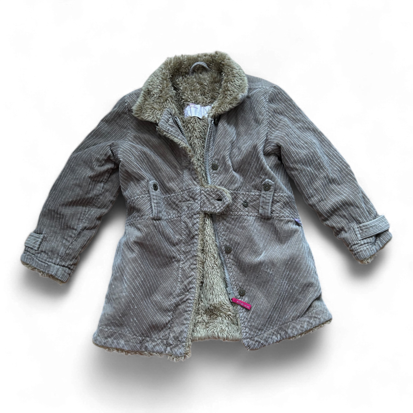 MEXX Teddy Jacke Winter Girls braun, Größe 110/116