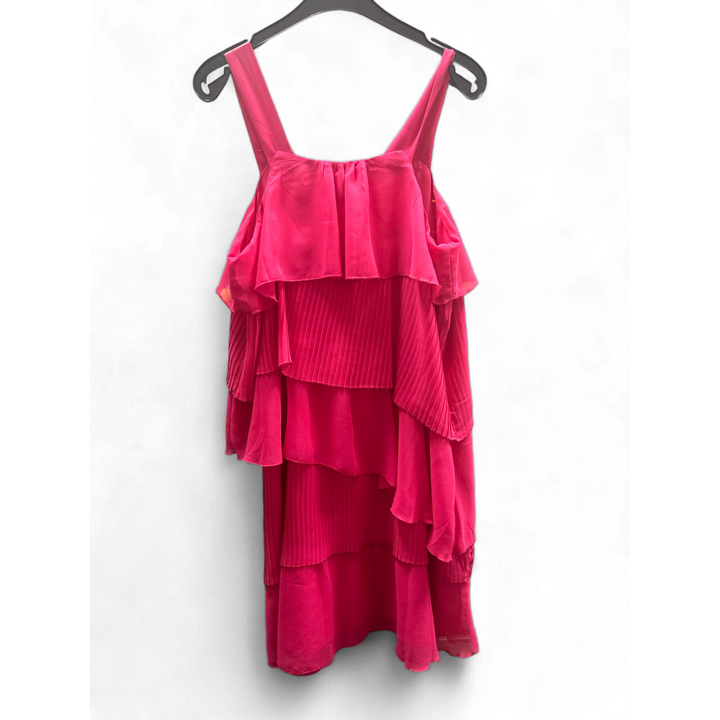 Vero Moda Kleid Damen Dress Damenkleid Gr. M Pink Sommerkleid Baumwolle Elegant