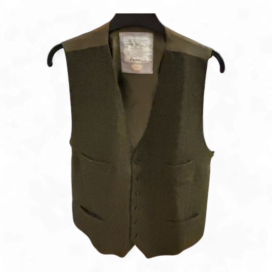 Magee Herrenweste, Handgewebt Wolle, Mohair, Kaschmir, Größe 52