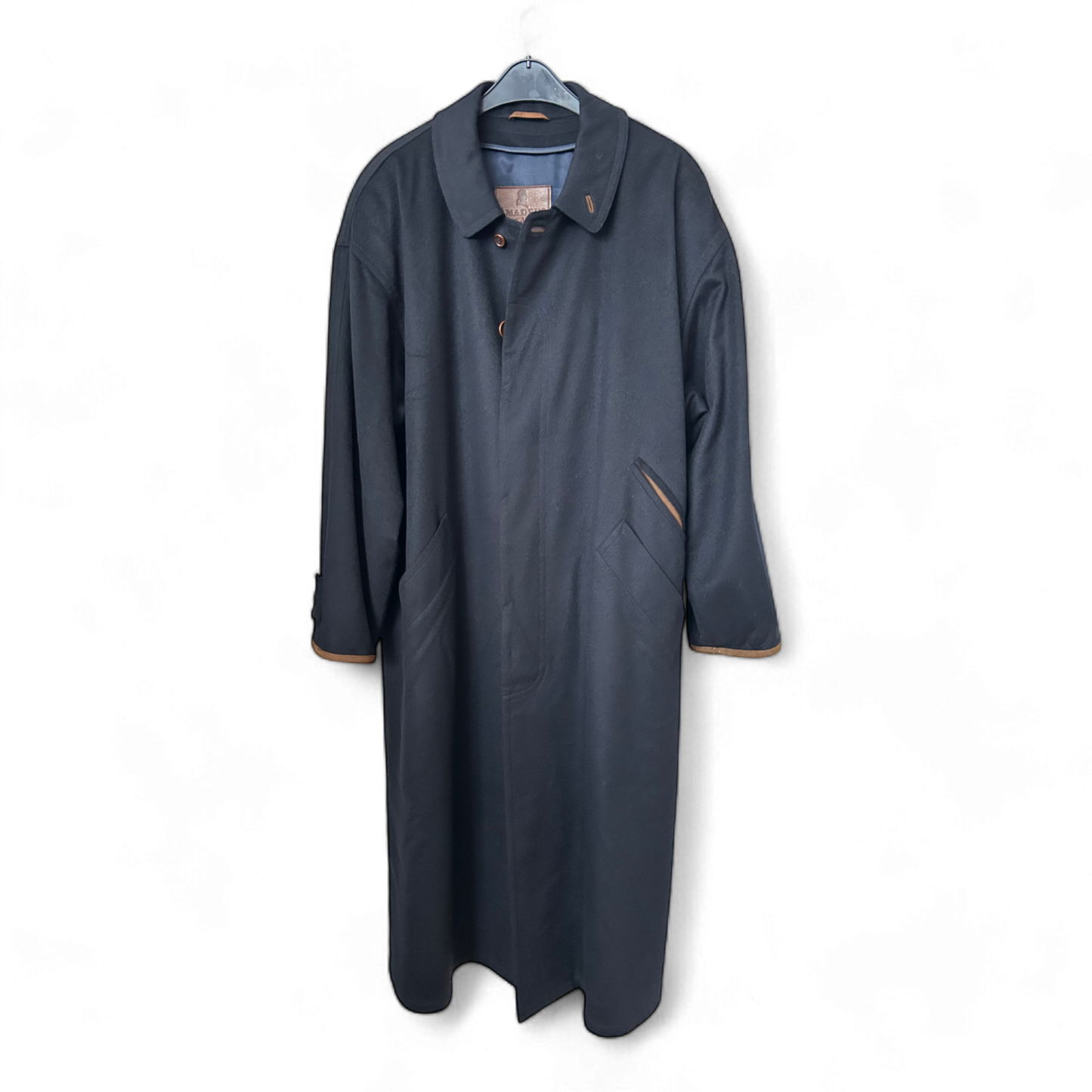 Amadeus Herren Lodenmantel 100% Schurwolle Gr. 52 - Wie NEU!