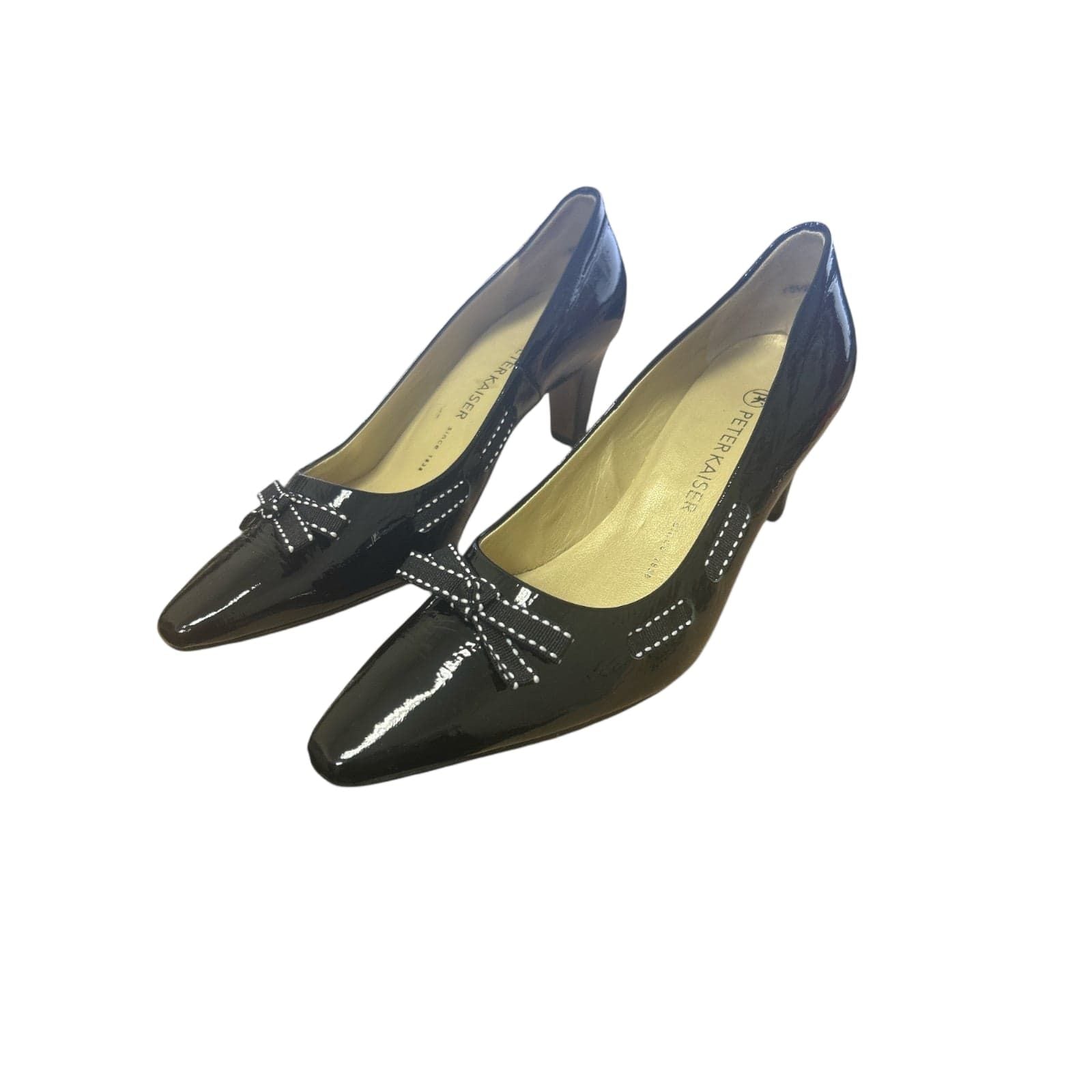 Peter Kaiser schwarze Lack Pumps Damen Gr. 39 (5,5) - Neu!