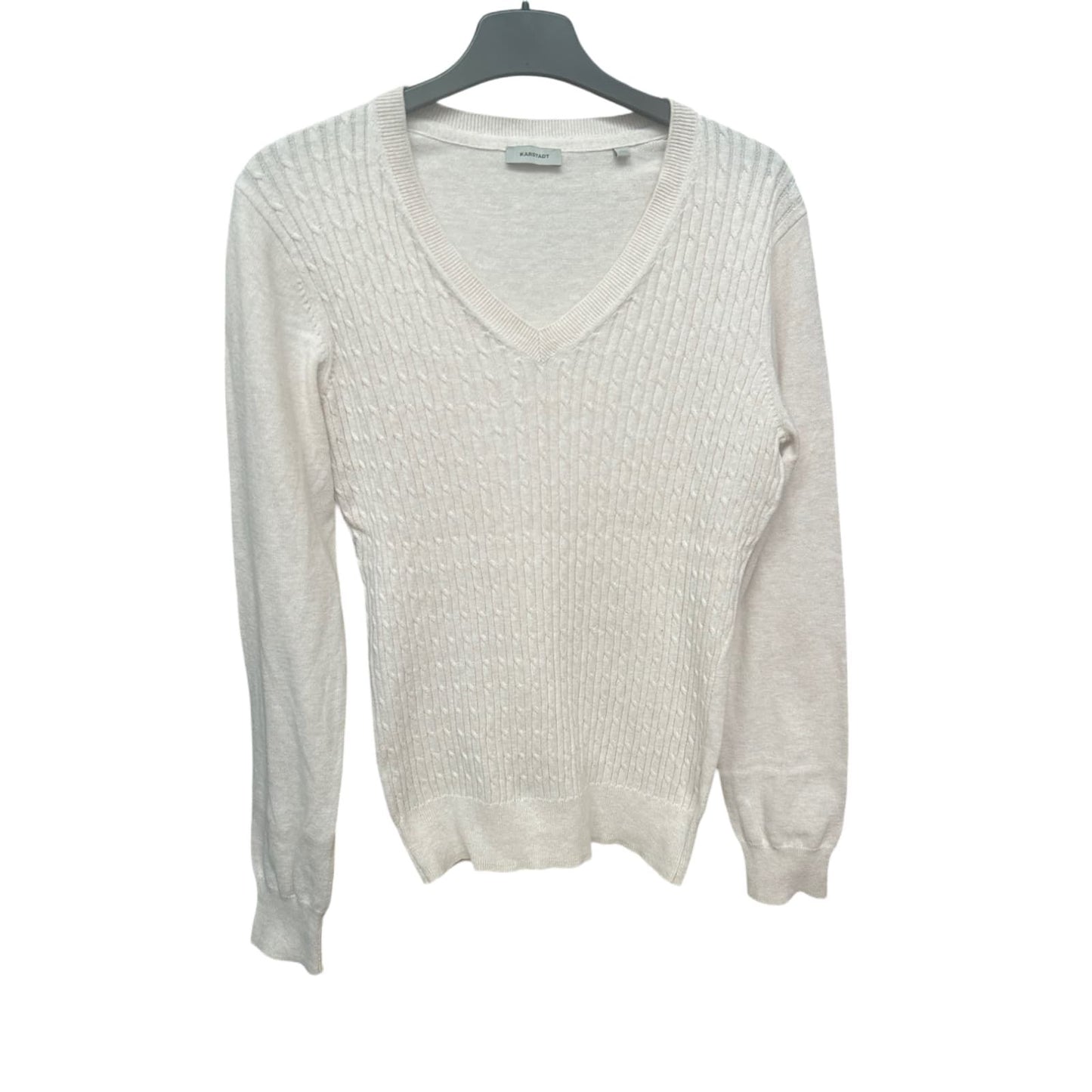 Pure Panda Damen Strick Pullover Beige Gr.38