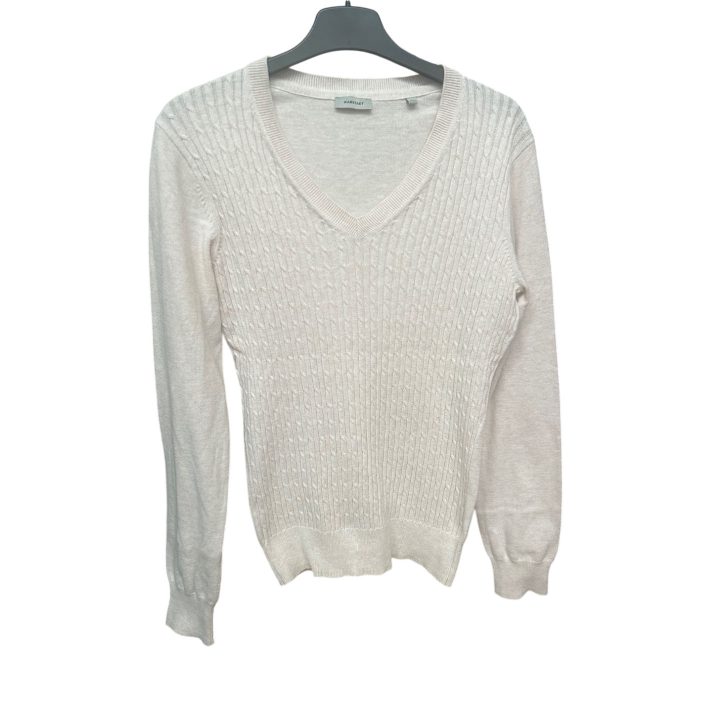 Pure Panda Damen Strick Pullover Beige Gr.38
