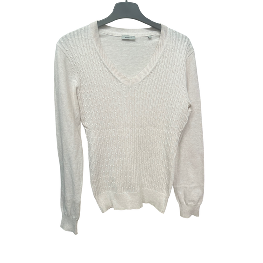 Pure Panda Damen Strick Pullover Beige Gr.38