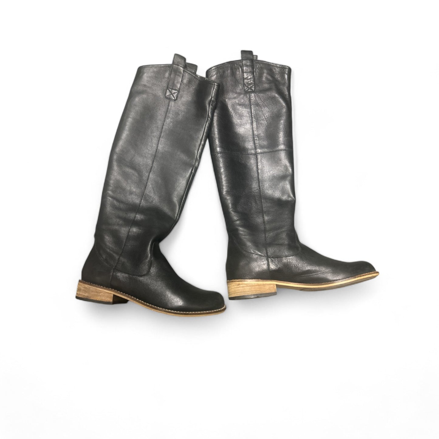 Pure Panda Lederstiefel Damen Neu schwarz Gr. 36