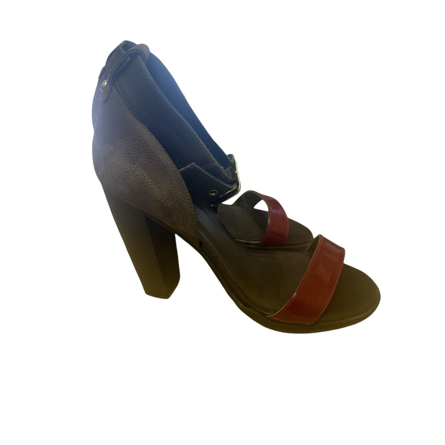 Cosmoparis High Heels Damen braun-rot Gr. 36 neu!