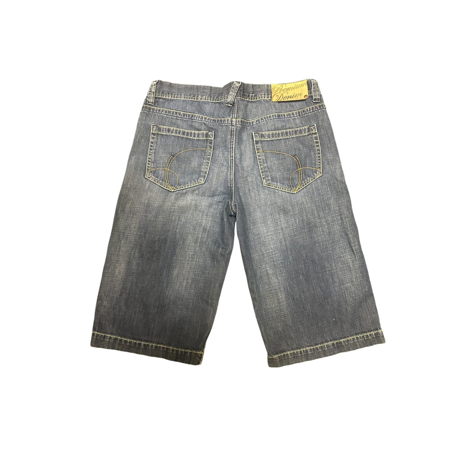 Pure Panda Men Jeans Shorts blue Größe XL