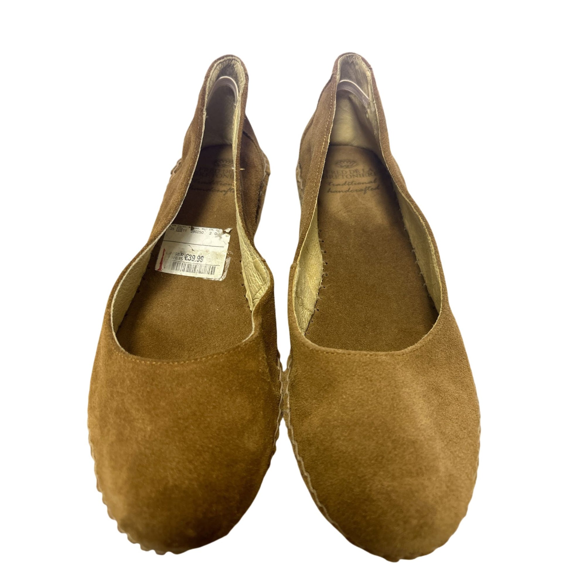 Fred de la Bretoniere Halbschuh Damen braun Gr. 39