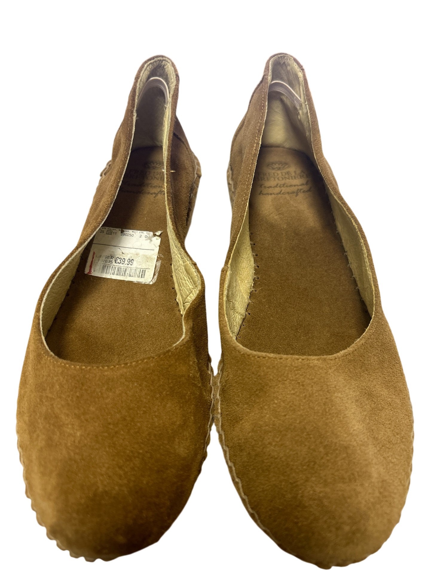 Fred de la Bretoniere Halbschuh Damen braun Gr. 39