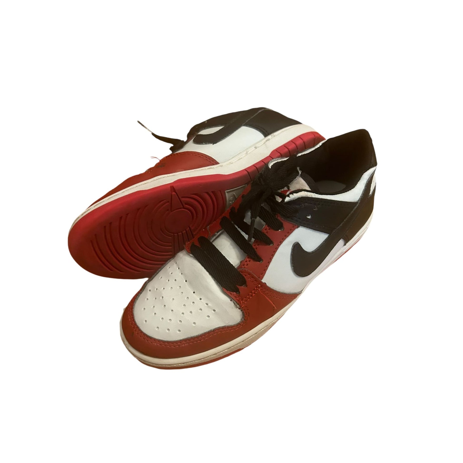 Nike Dunk Low in Rot-Weiß, Größe 37,5